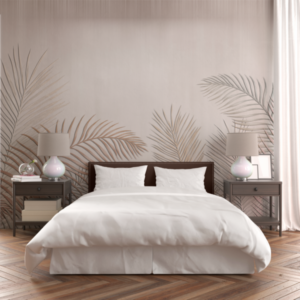 Wallpaper_Tropical_leaves_beige